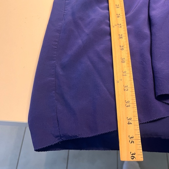 Aritzia Wilfred Royal Blue Sleeveless 100% Silk Sabine Dress Large - Picture 9 of 9